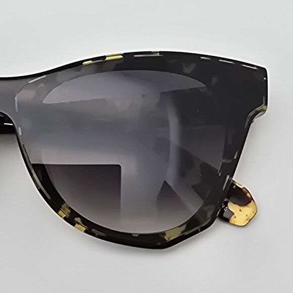 *SOLD* Krewe Aubry Nylon Zulu Frame Dark Green Gradient Lens Cat Eye Sunglasses - Picture 15 of 16